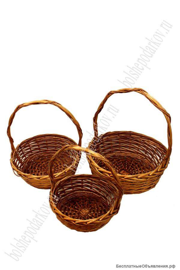 Корзины плетеные