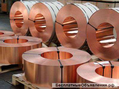 Лента бронзовая БрОЦС4-4-2,5; БрОЦС4-4-4 ГОСТ 5017-74