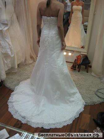 Шикарное свадебное платье