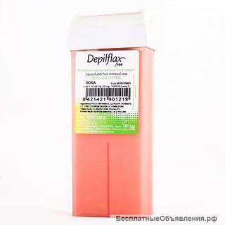 Восковой картридж «Депилфлакс» Кремовая роза