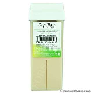 Восковой картридж «Депилфлакс» Хлопок