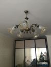 Люстра и 2 шт. бра под натуральную бронзу пр-во Югославия