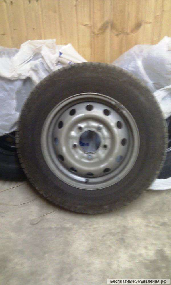 Колеса для Niva Chevrolet 205/70R16, летние шины