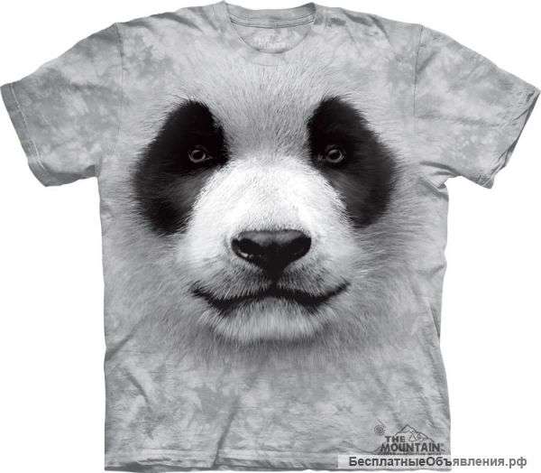 Футболка с графикой с пандой BIG face panda, The M (НОВАЯ)