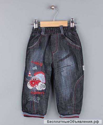 Джинсы утепленные на искуcственном меху (новые)