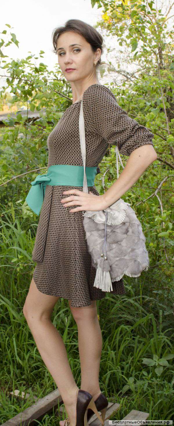 Норковая сумка