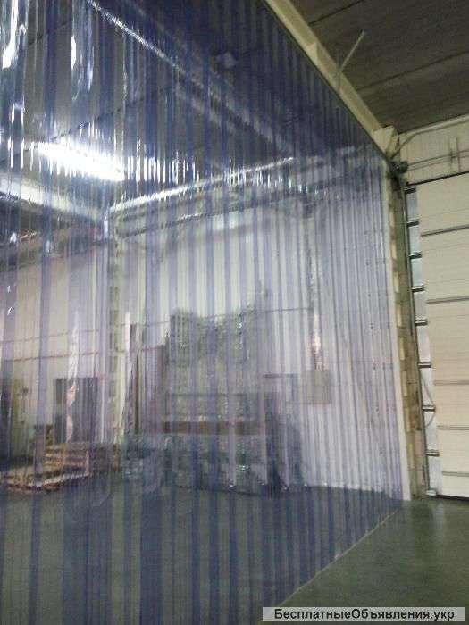 ПВХ завеса (ленточная силиконовая штора)