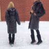 Чернобурка на кашемире