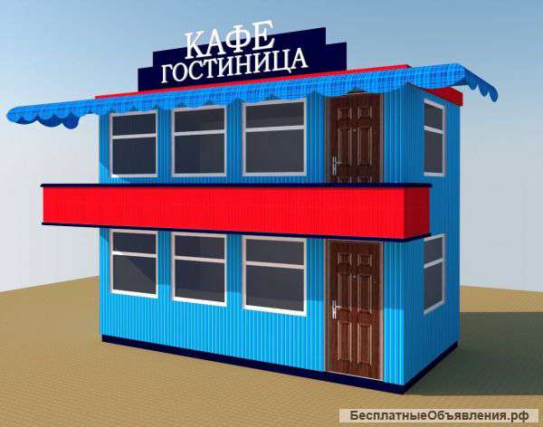 Двухэтажные бытовки и времянки