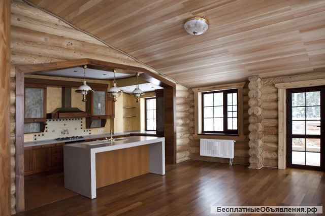 Отделка деревянных домов. Плотницкие работы.