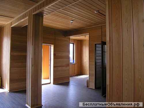 Отделка деревянных домов. Плотницкие работы.