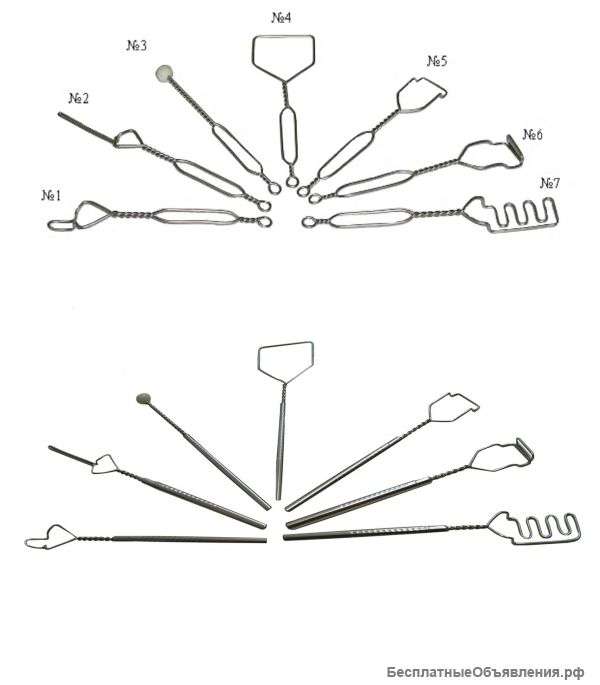 Набор зондов логопедических