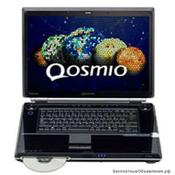 Ноутбук Toshiba Qosmio G20 2133MHz 1000ram 80hdd 17.1" dvd-rw usb lan wi-fi TV-tuner Удв.