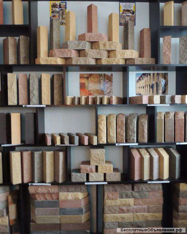 Облицовочный гиперпрессованный кирпич и плитка
