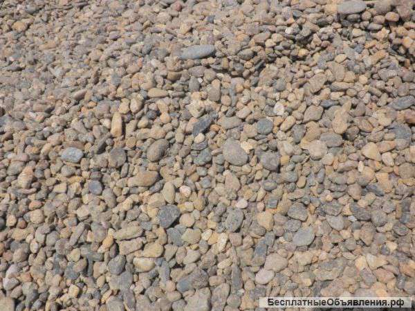 Галька, гравий с доставкой по Краснодару