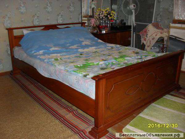 Кровать деревянная Б/У