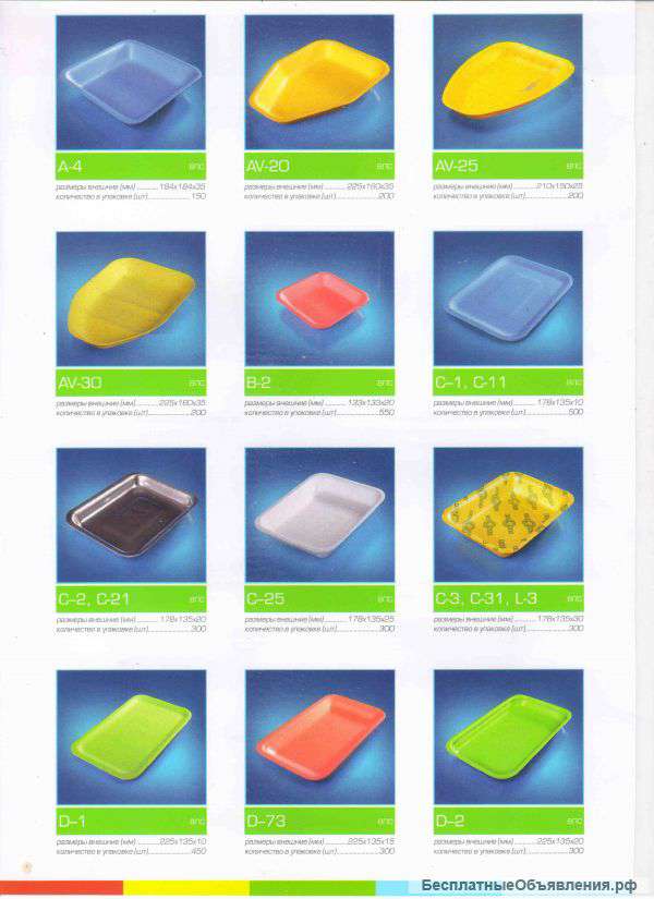 Упаковка для охлажденной продукции