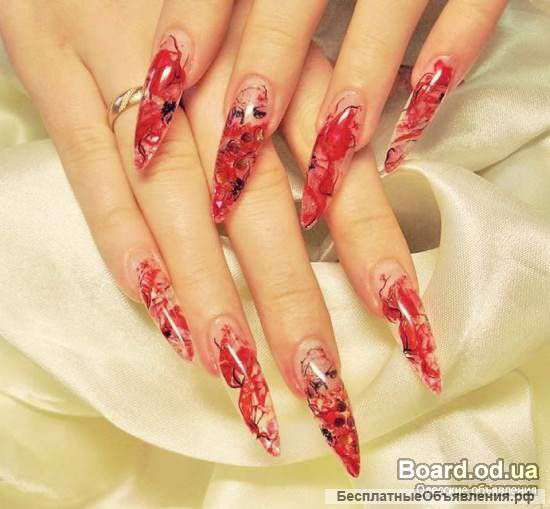 Наращивание ногтей,педикюр,маникюр