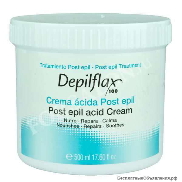 Сливки «Депилфлакс» — для восст PH кожи после деп 500мл