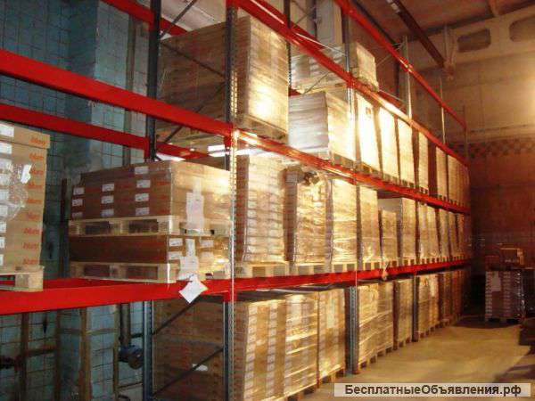 Стеллажи складские, продажа, монтаж