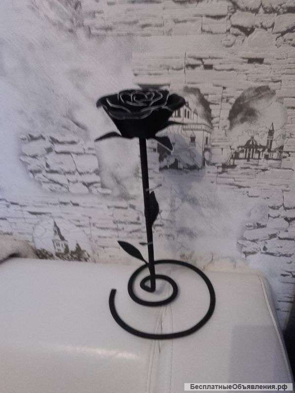Металлическая роза (Сувенир)