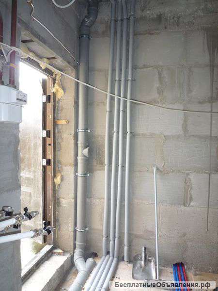 Замена фановых стояков, стояков гвс и хвс