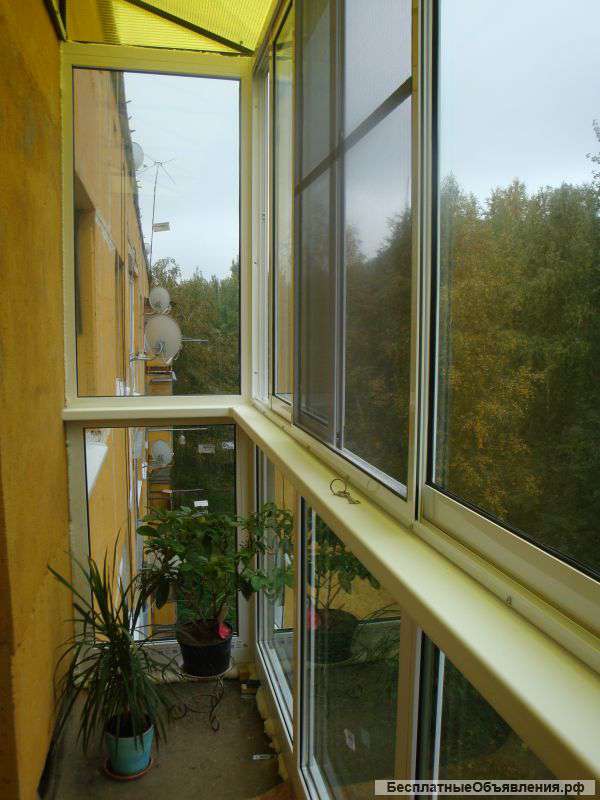 Окна ПВХ.Отделка балконов.