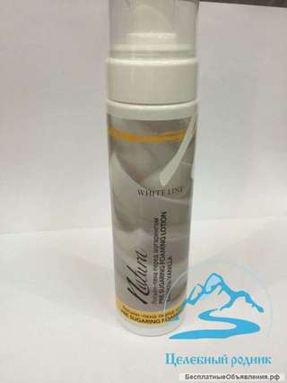 Лосьен-пена перед шугарингом «White line Natura» 200 мл Ваниль