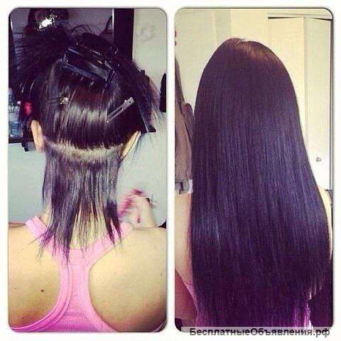 Кератирование и наращивание волос
