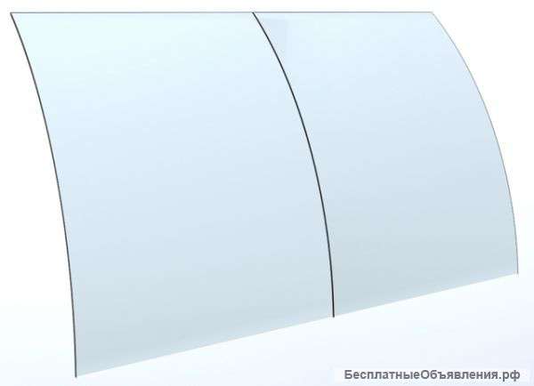 Стекло для холодильной витрины