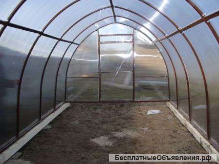 Теплицы из поликарбоната