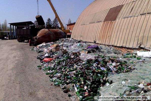 Стеклобой, бой стекло, утилизация, переработка