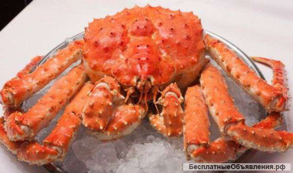 Икра и Крабы с полуострова Камчатка