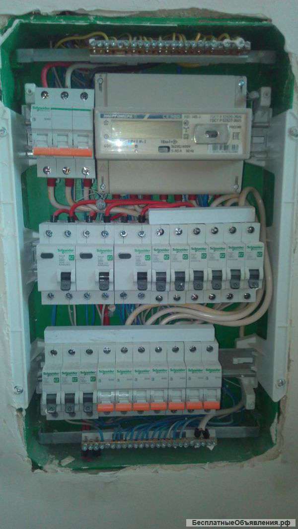 Электромонтажный работы