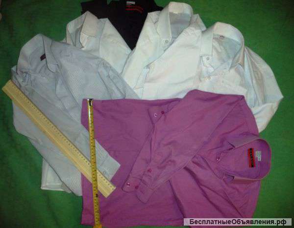 Рубашки бу на мальчика по 50 рублей