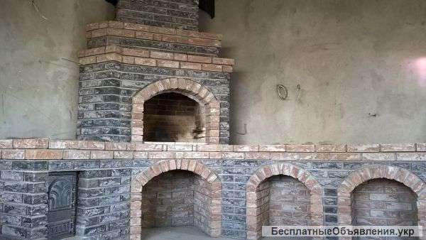 Качественная кладка каминов, печей, камино - печей, барбекю любой сложности в короткие сроки