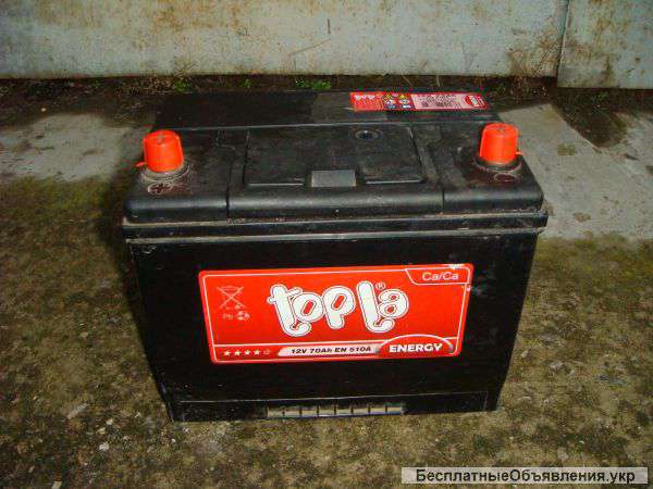 Аккумулятор Topla 12v, 70Ah