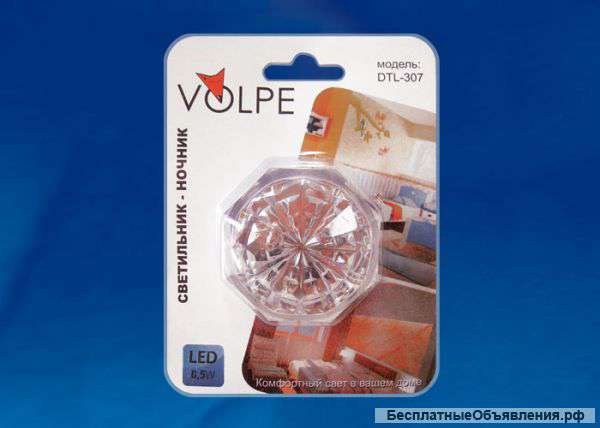 Светильник-ночник DTL-307-Кроха White 3LED 0,5W
