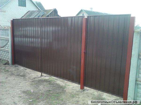 Ворота, заборы, навесы