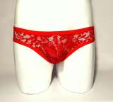 Кружевные трусы слипы