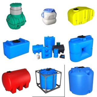 Пластиковые емкости для воды, топлива, КАС объемами от 100 до 15 000 литров
