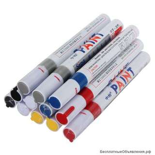 Маркер краска PAINT по металлу, бетону и пр., цвета в ассортименте.