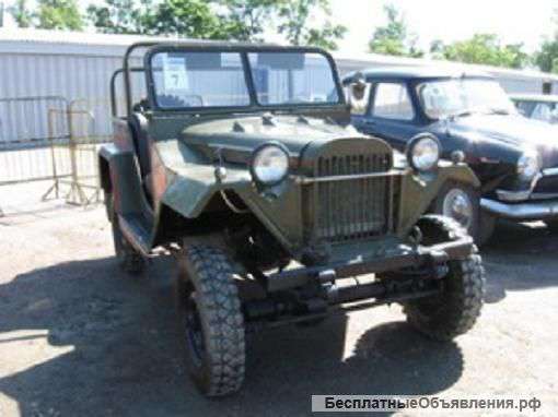 Продается ретро автомобиль ГАЗ 64.