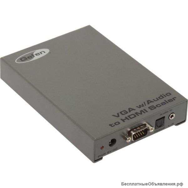 Масштабатор VGA и аудио сигналов в HDMI