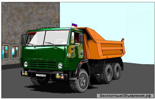 Услуги камаза самосвала