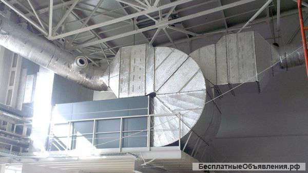 Монтаж приточно-вытяжной системы вентиляции