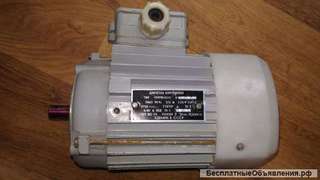 Электродвигатель 0. 37 квт 2750 об 36 V