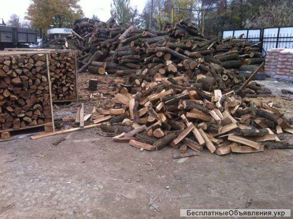 Дрова колотые Дуб, Береза с доставкой по Киеву и обл