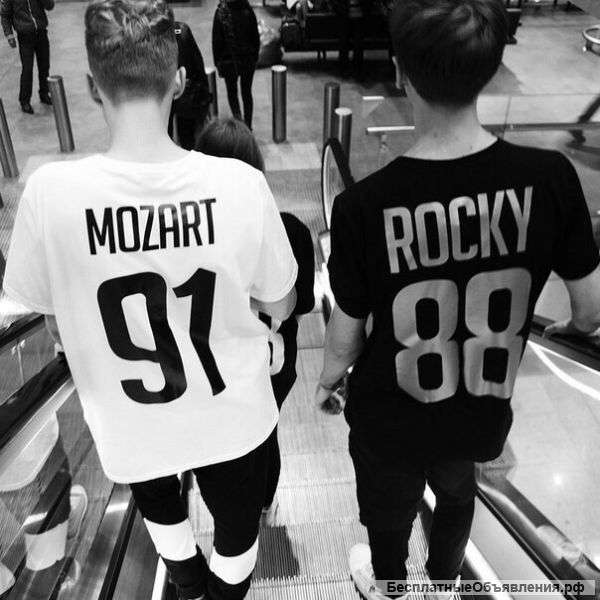 Именные футболки, свитшоты (с фамилией и номером)