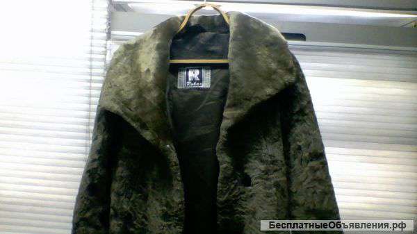 Шубу стриженый мутон р-р 50